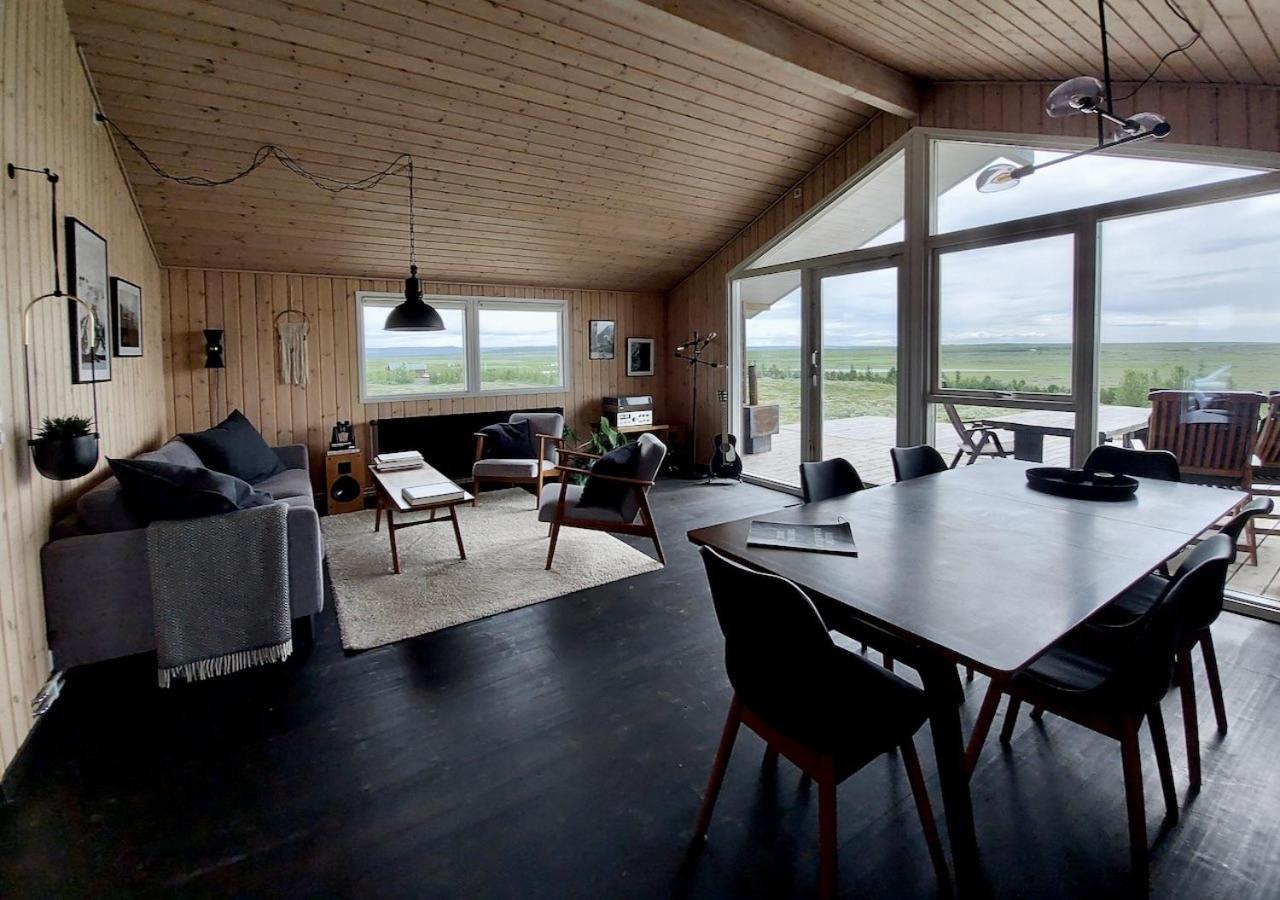 Hilltop Cabin Hekla - Golden Circle - Geysir - Mountain View Reykholt  Extérieur photo